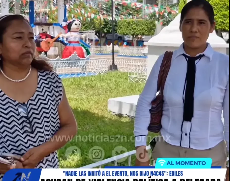 Acusan de violencia política a regidora.