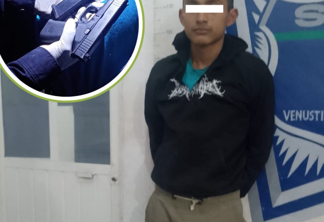ASALTÓ A UN HOMBRE; LO DETIENE LA POLICÍA